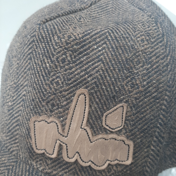 Volcom Wool Skater Hat Brown & Black S/M Men's - Picture 5 of 9